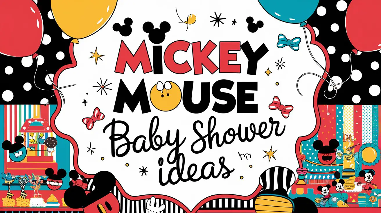 Mickey Mouse Baby Shower Ideas