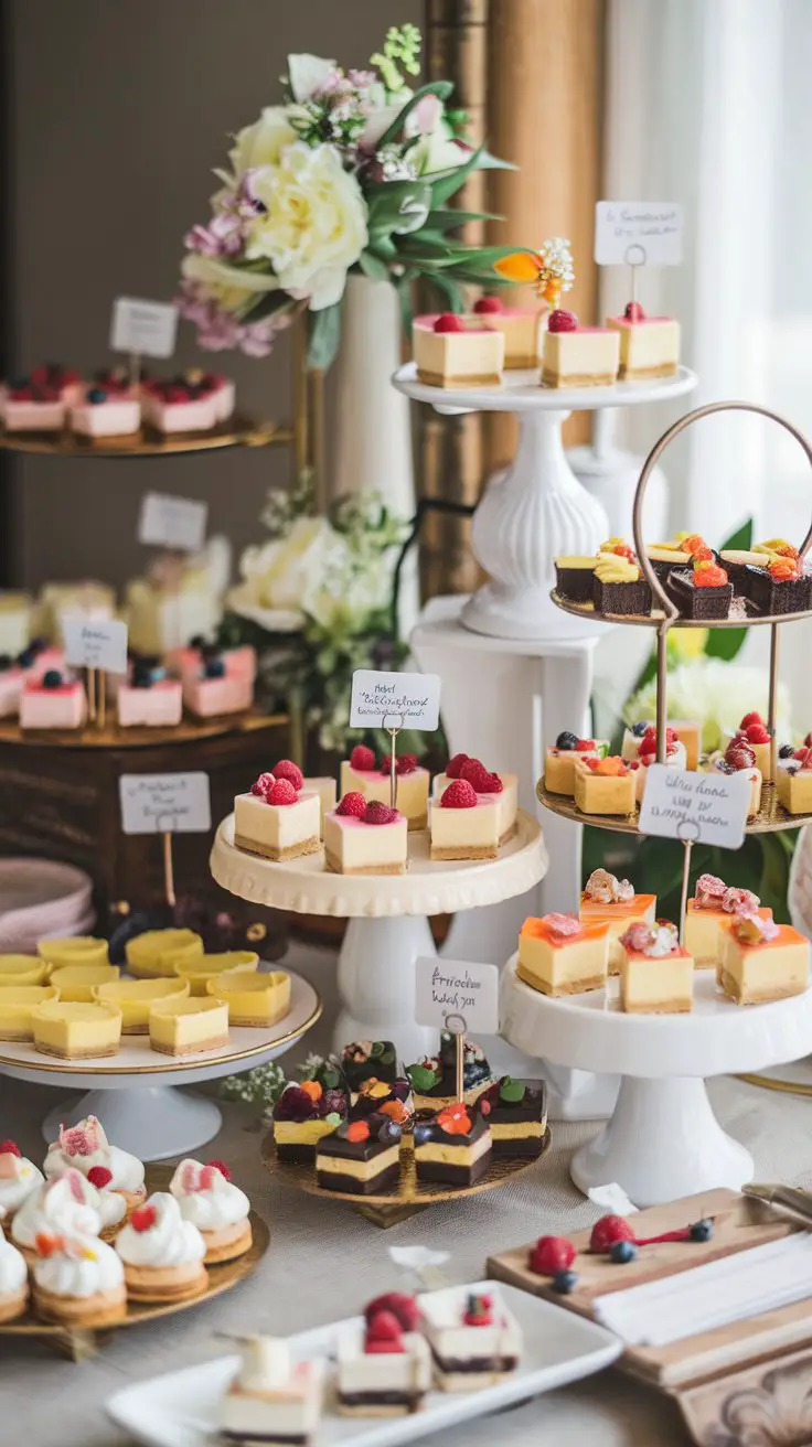 Mini Dessert Tasting Menu