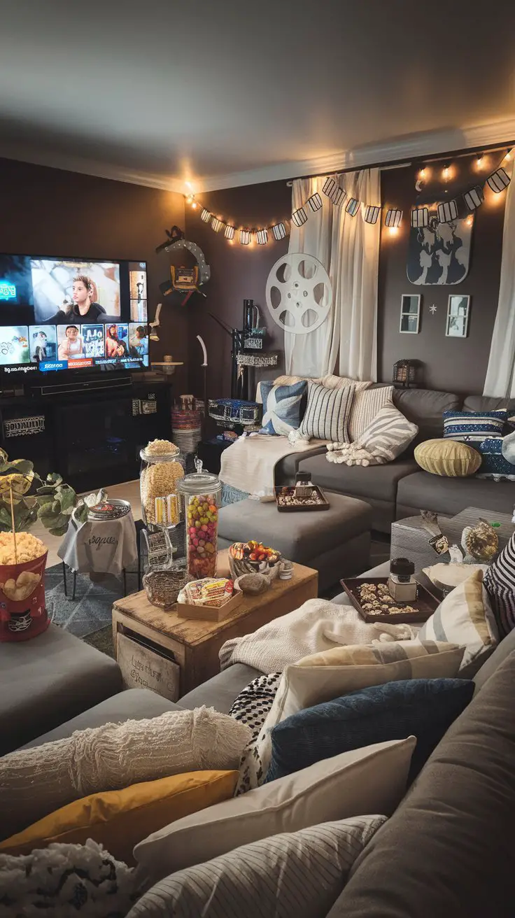 Movie Marathon Shower