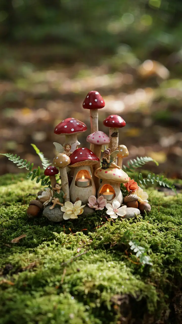 Mushroom and Toadstool Decorations