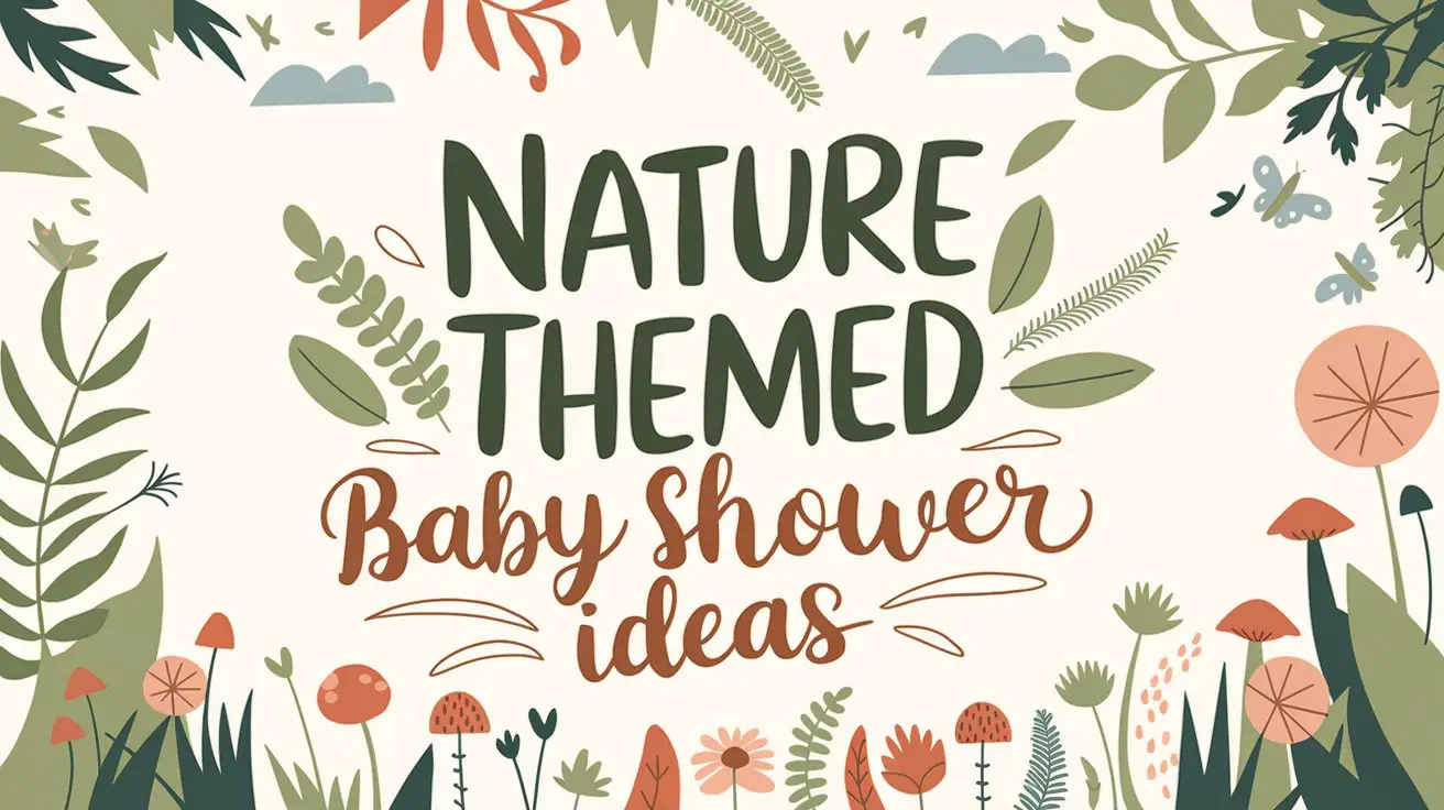 Nature Themed Baby Shower Ideas