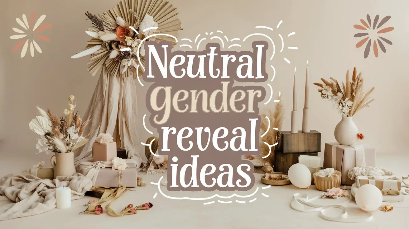Neutral Gender Reveal Ideas
