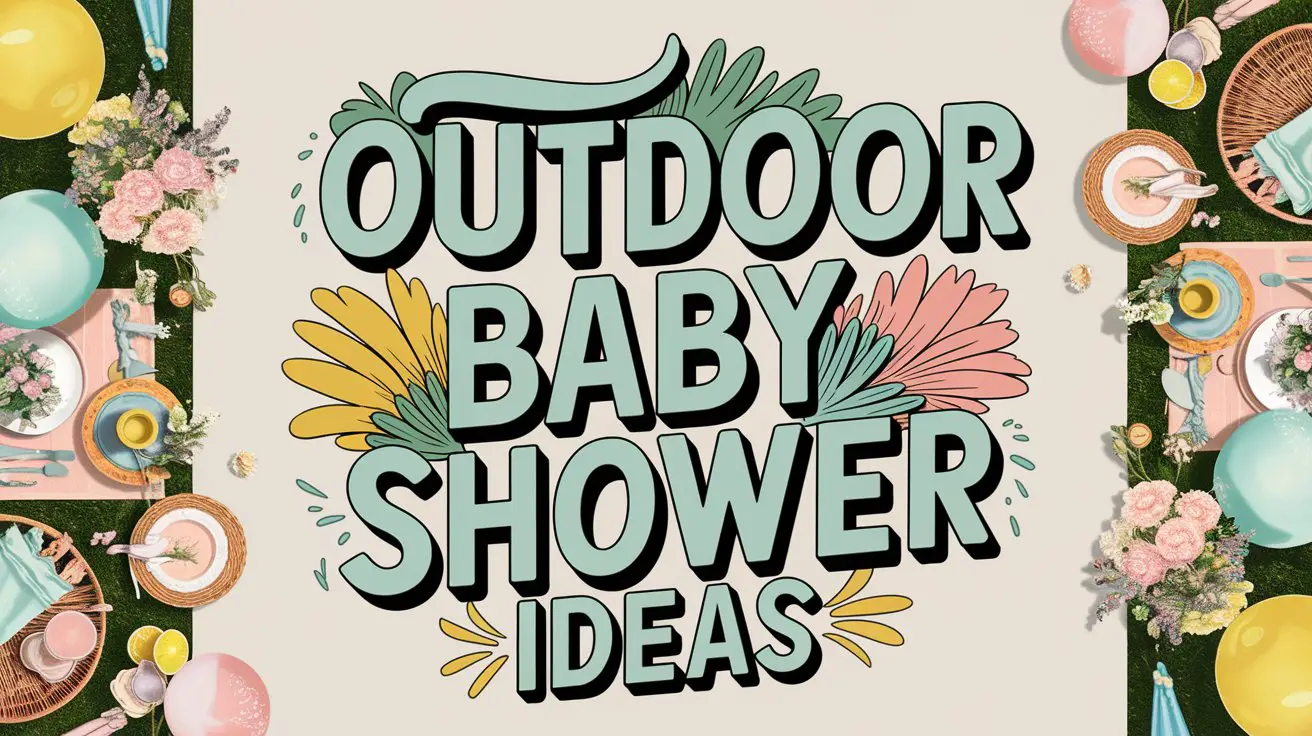 Outdoor Baby Shower Ideas