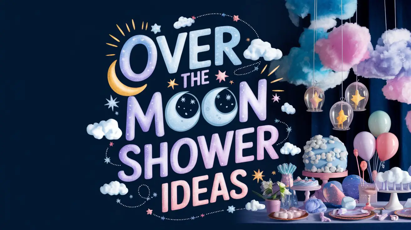 Over the Moon Baby Shower Ideas