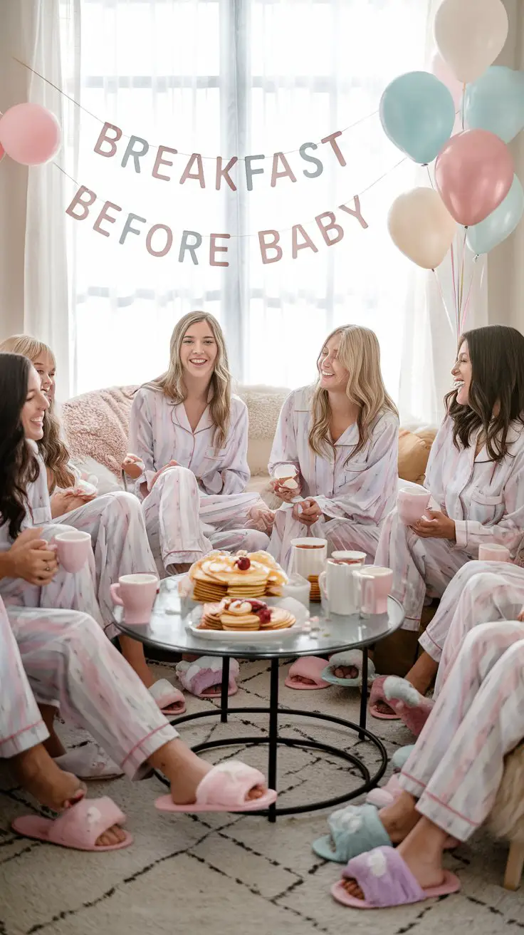 Pajama and Pancakes Morning Shower