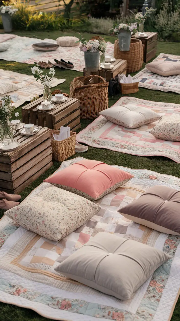 Picnic Blanket Seating Areas