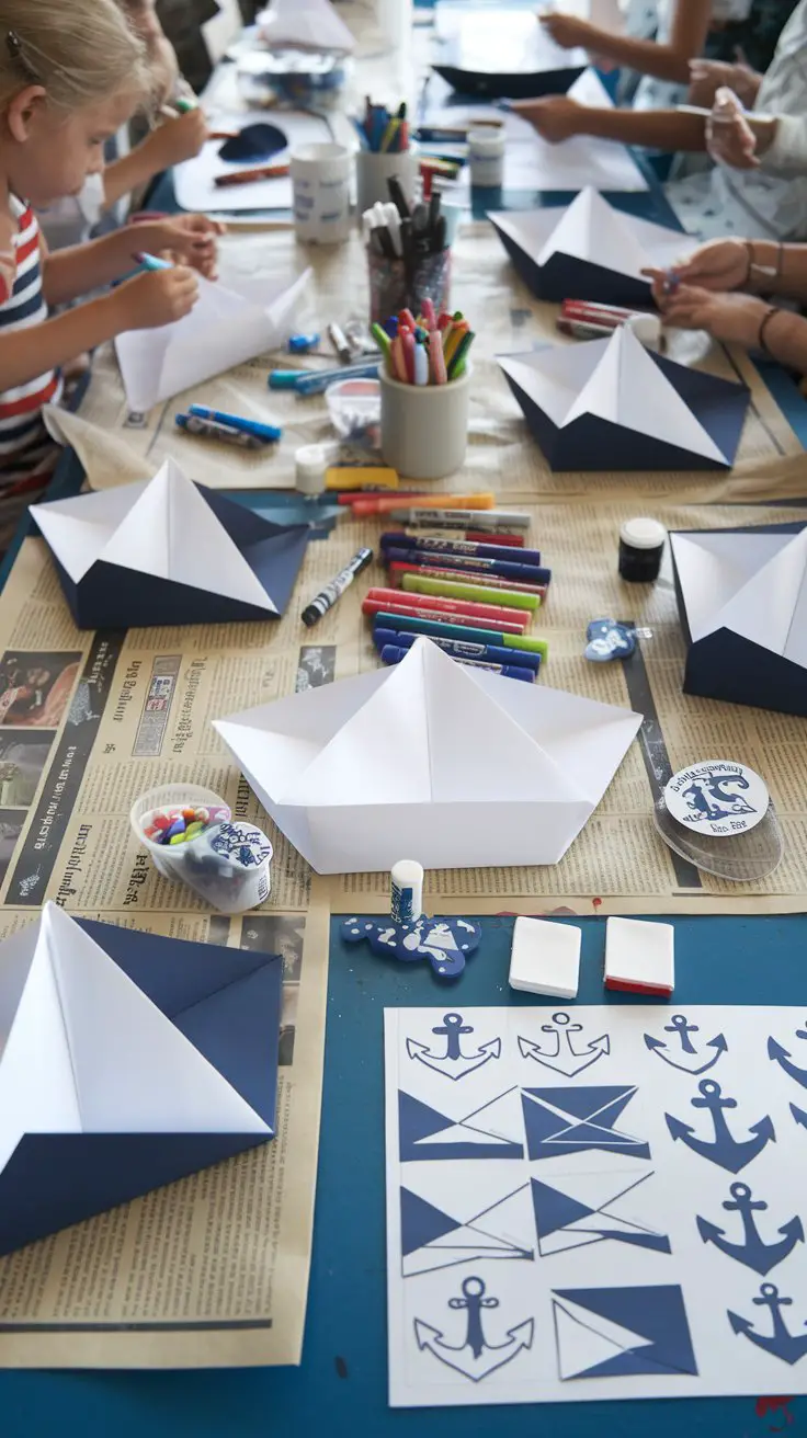 Sailor Hat Activity Station