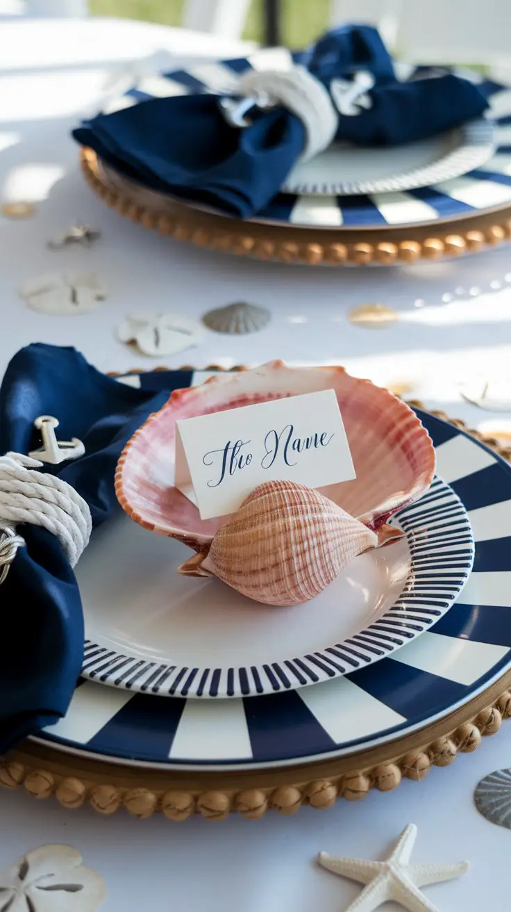 Seashell Place Card Holders