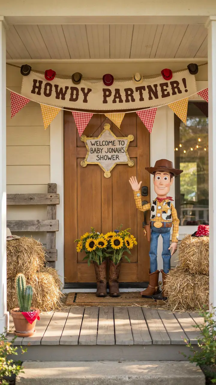 Sheriff Woody Welcome Entrance