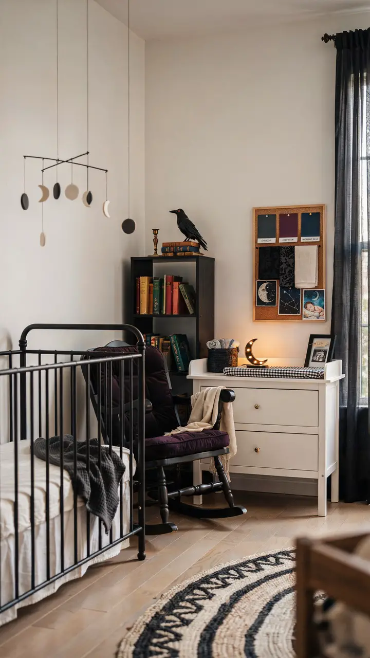 Spooky Chic Nursery Preview