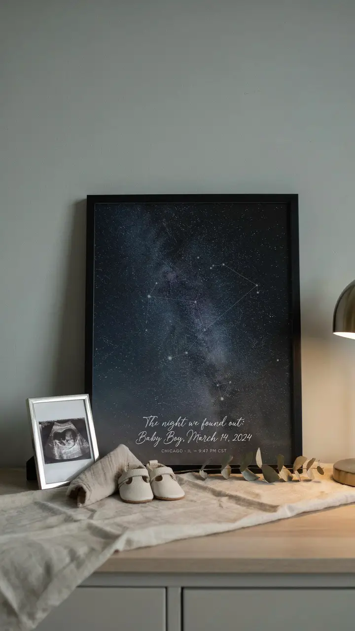 Star Map of the Reveal Date