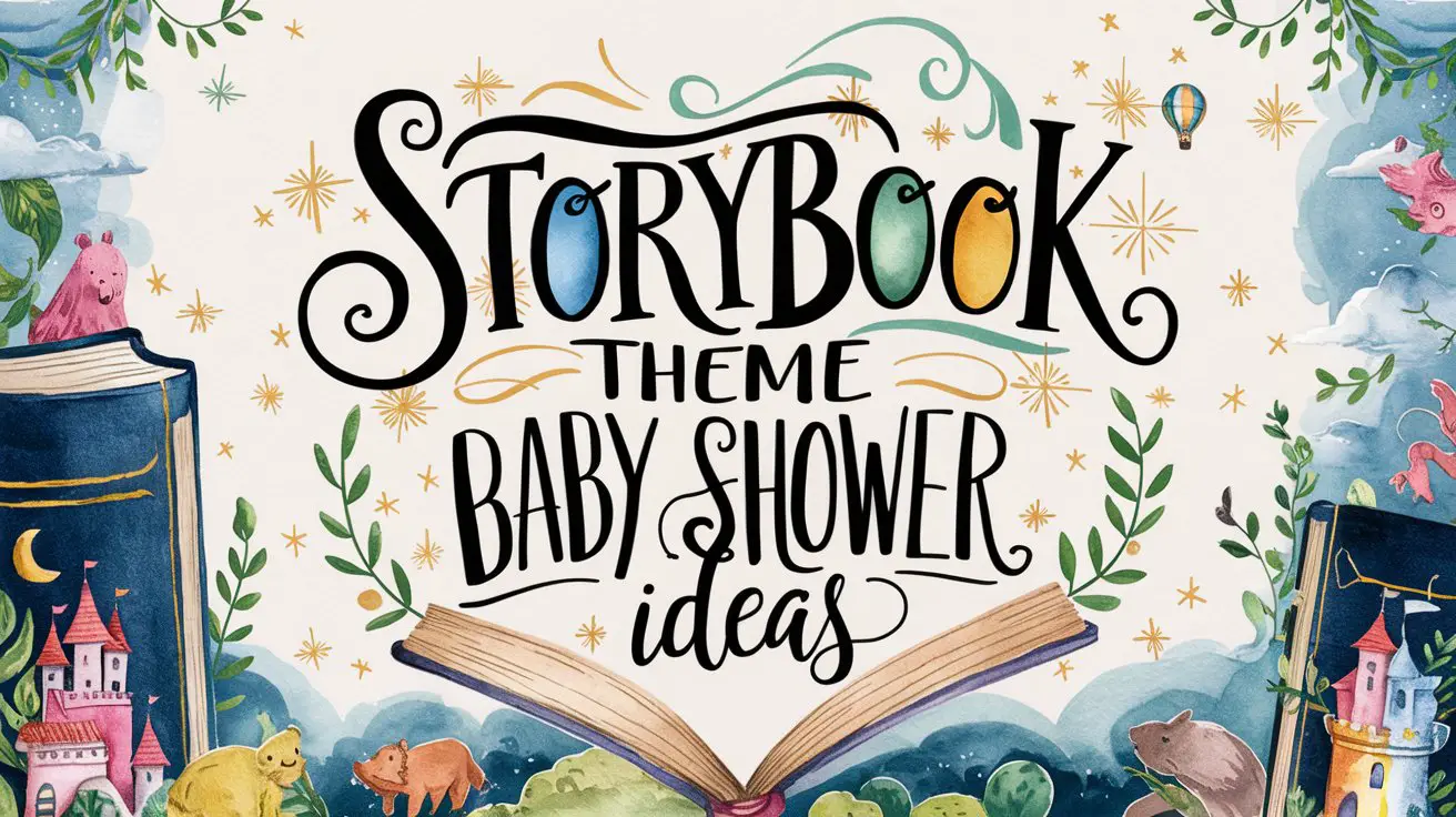 Storybook Theme Baby Shower Ideas
