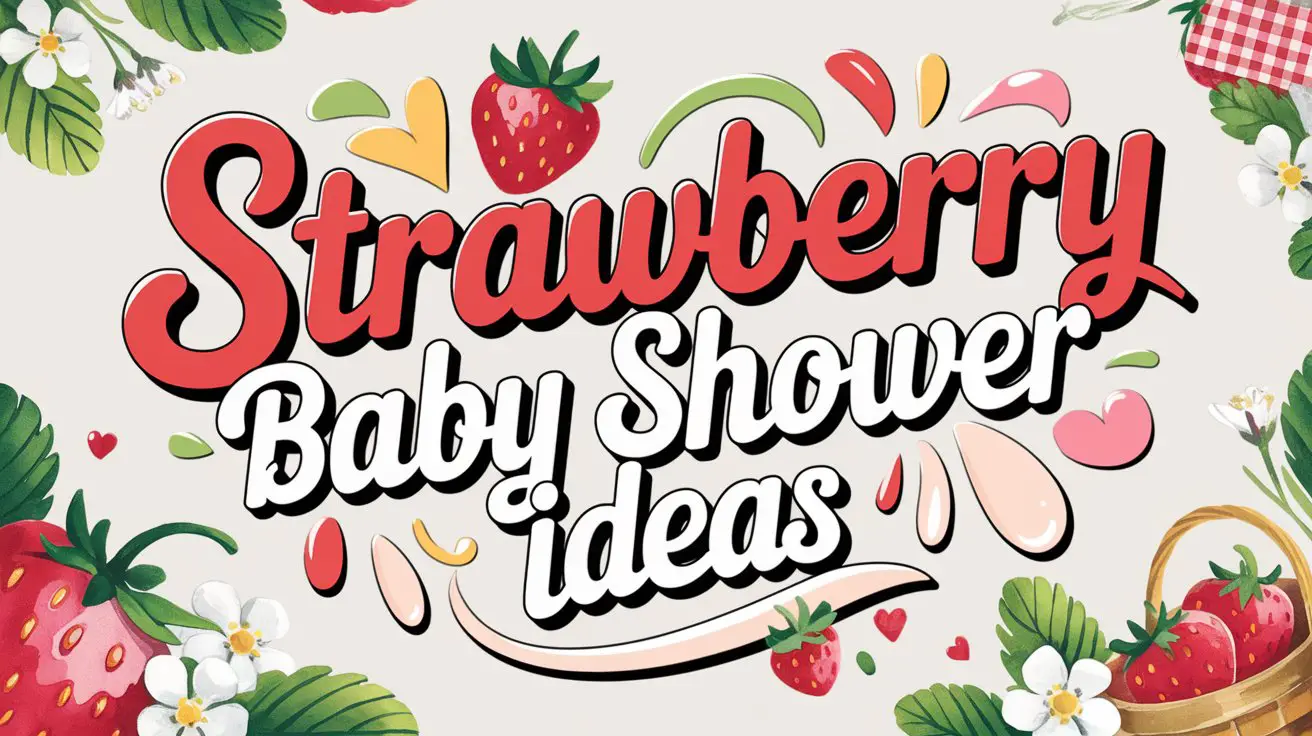 Strawberry Baby Shower Ideas