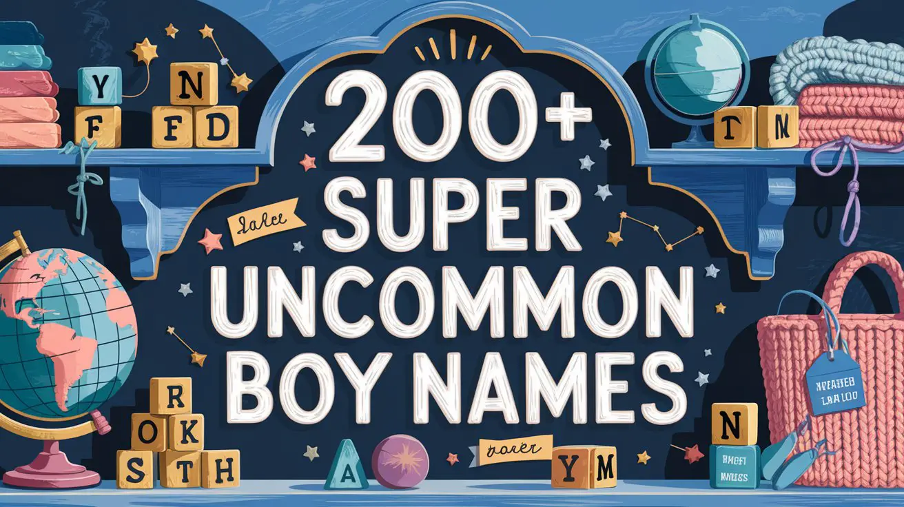 Super Uncommon Boy Names