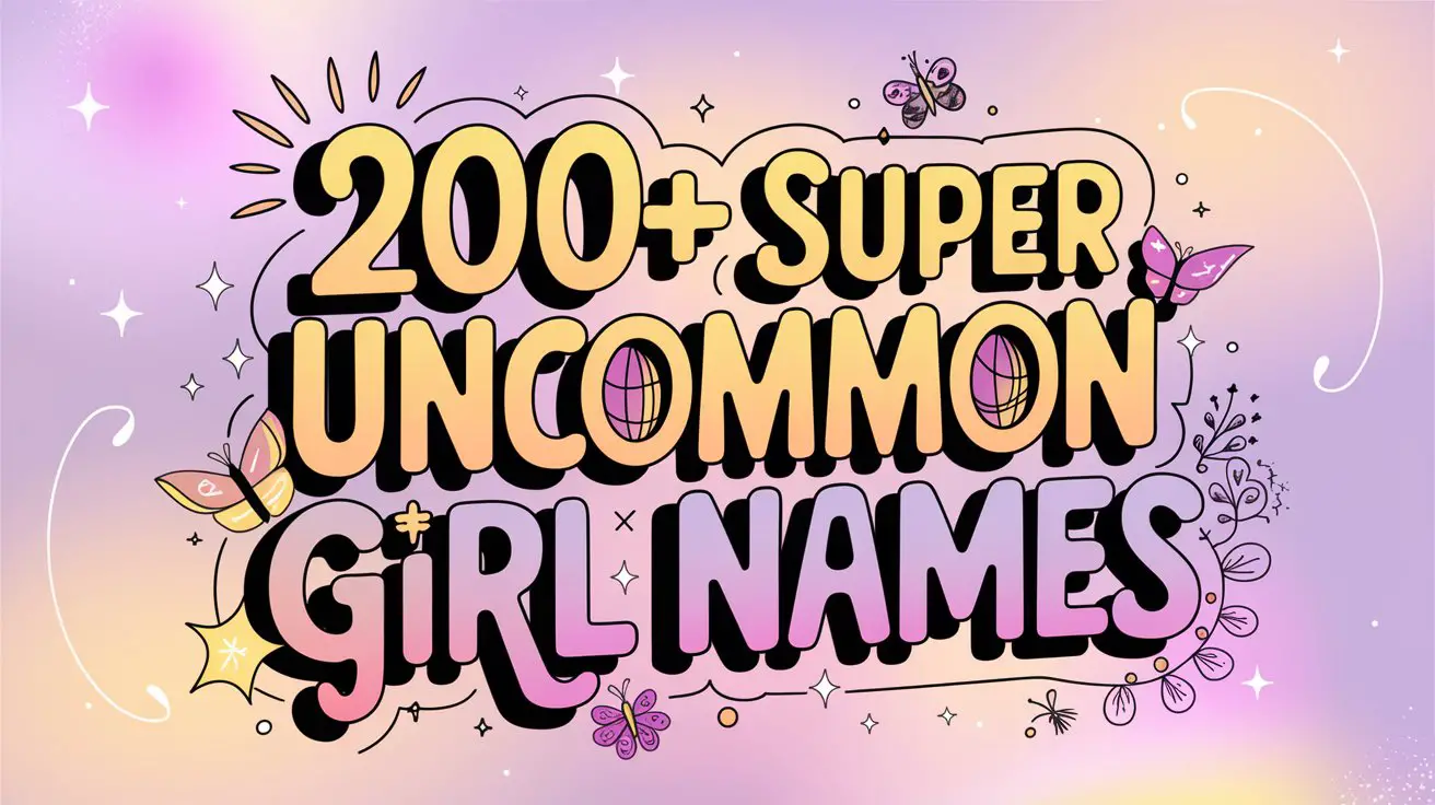 Super Uncommon Girl Names