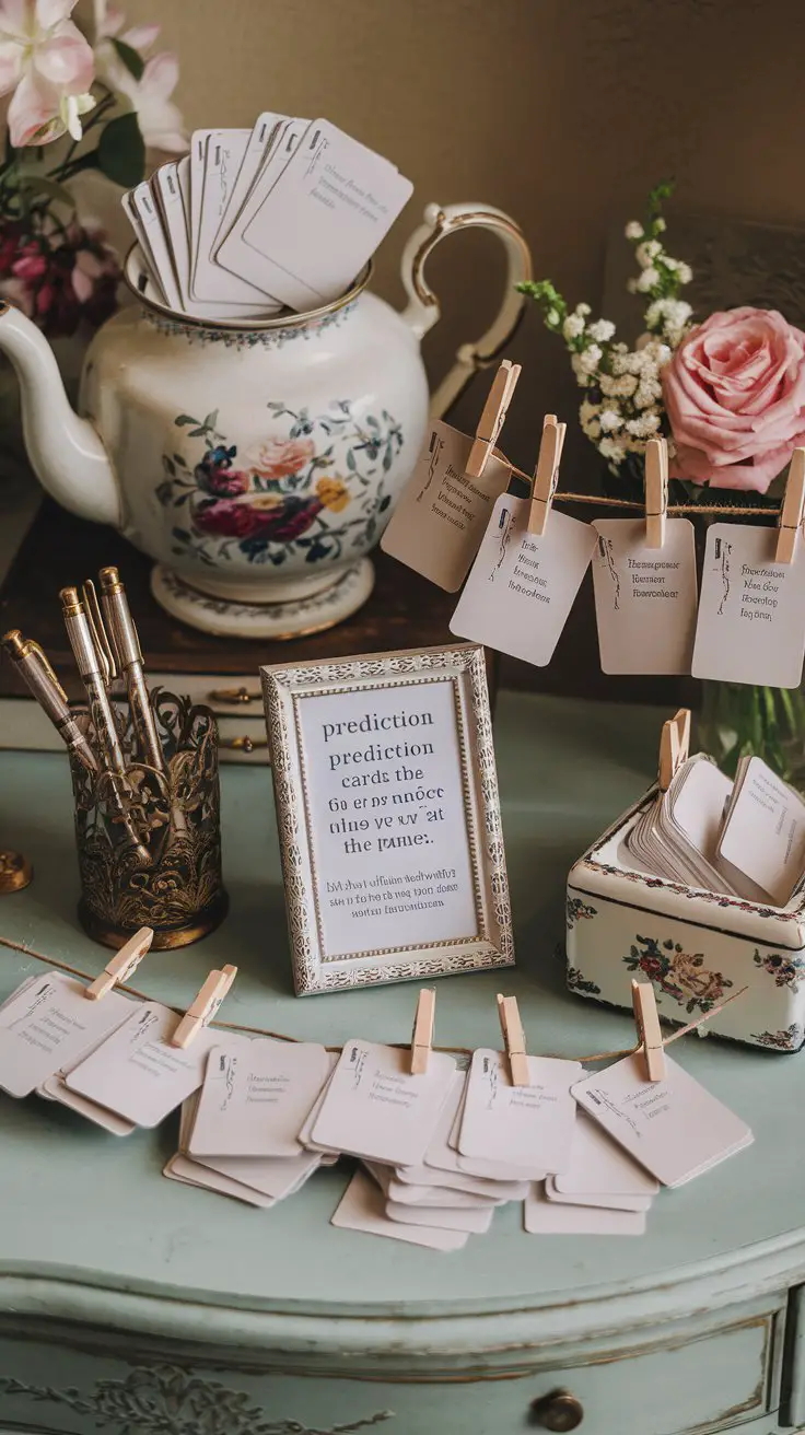 Tea-Time Baby Predictions Game