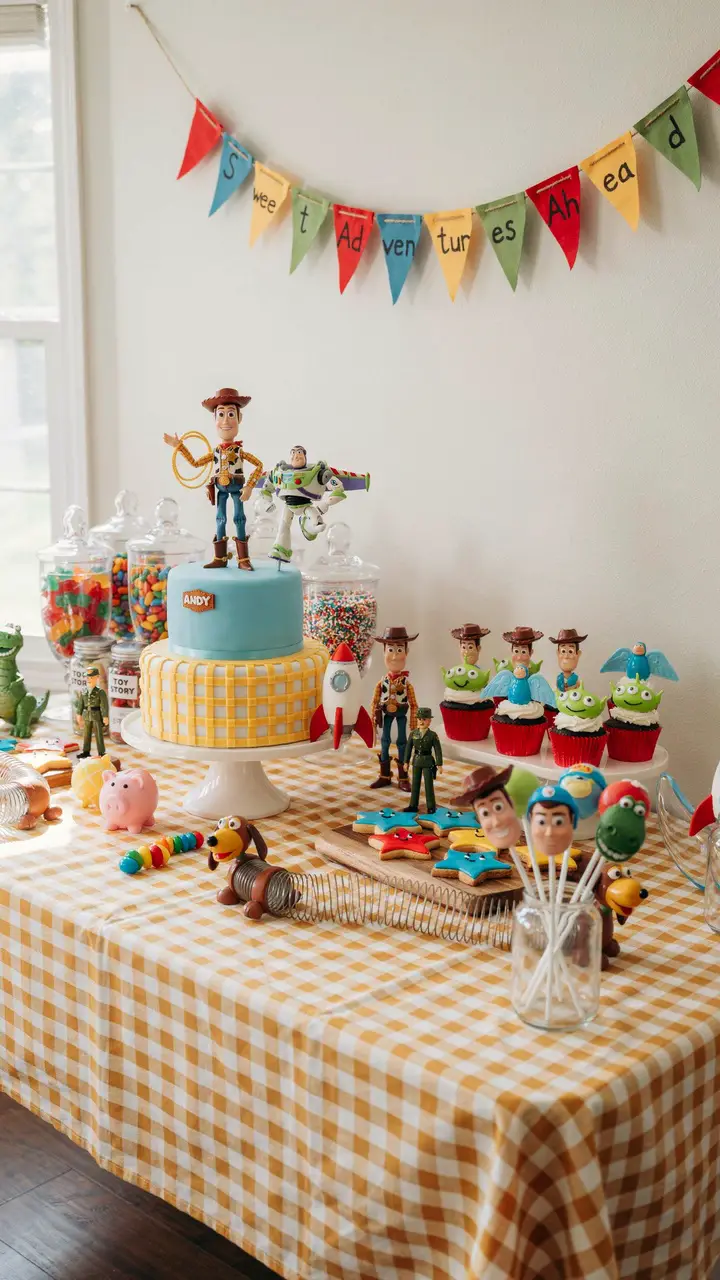 “To Infinity and Beyond” Dessert Table