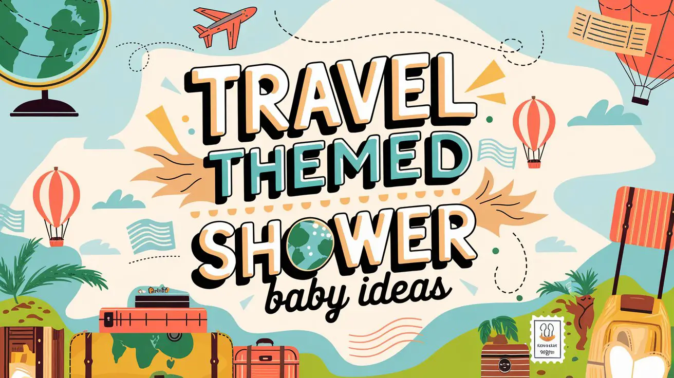Travel Themed Baby Shower Ideas