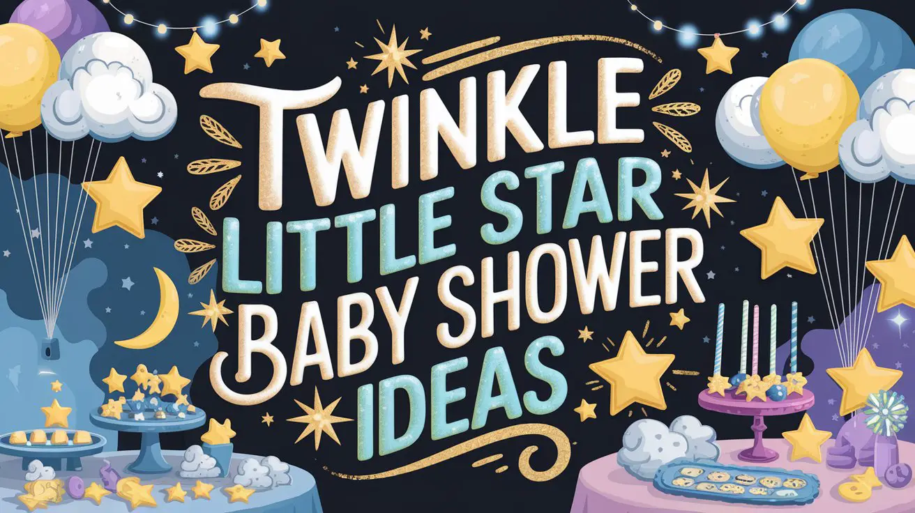 Twinkle Little Star Baby Shower Ideas