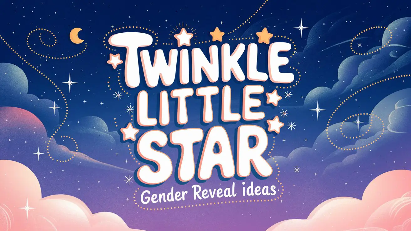 Twinkle Little Star Gender Reveal Ideas
