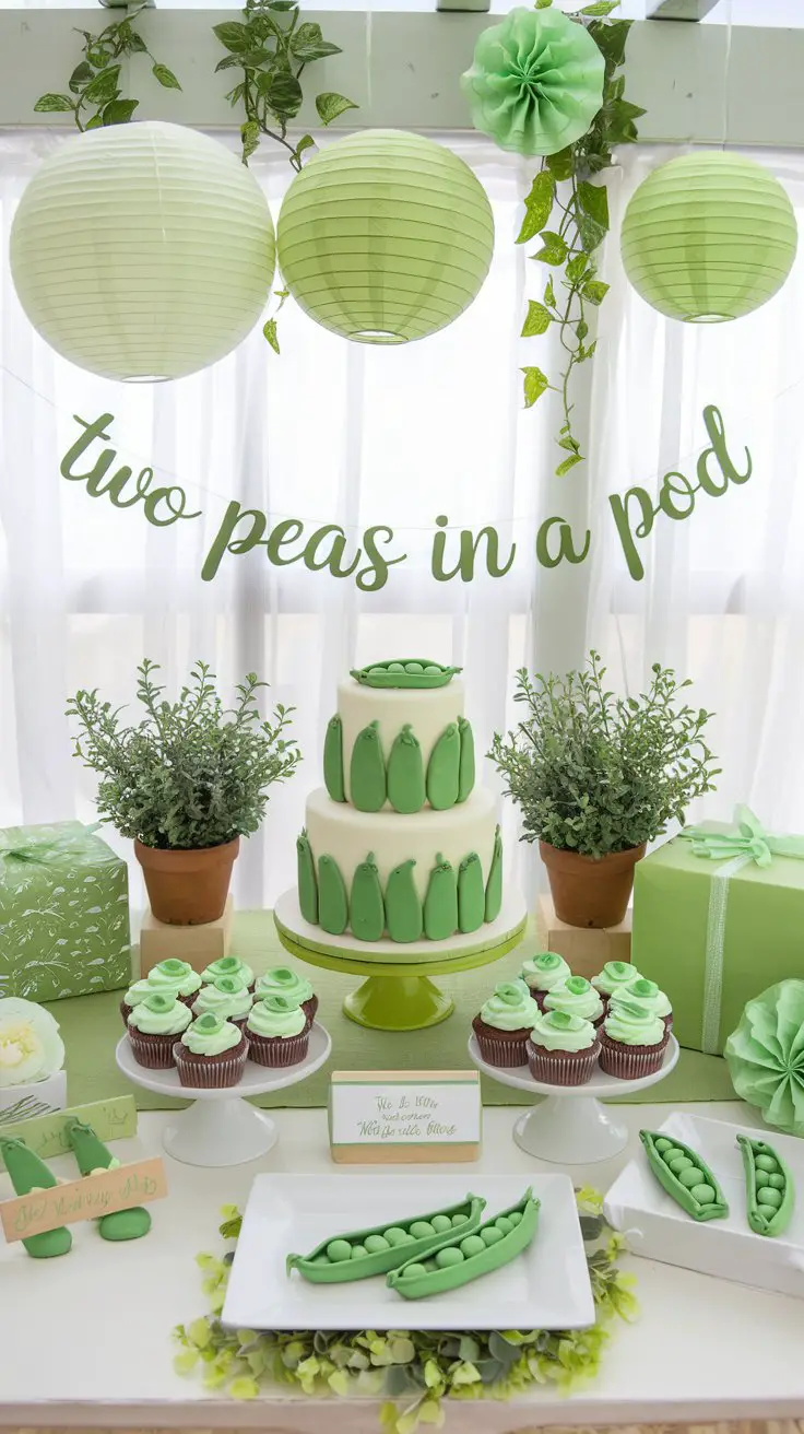 Two Peas in a Pod Theme
