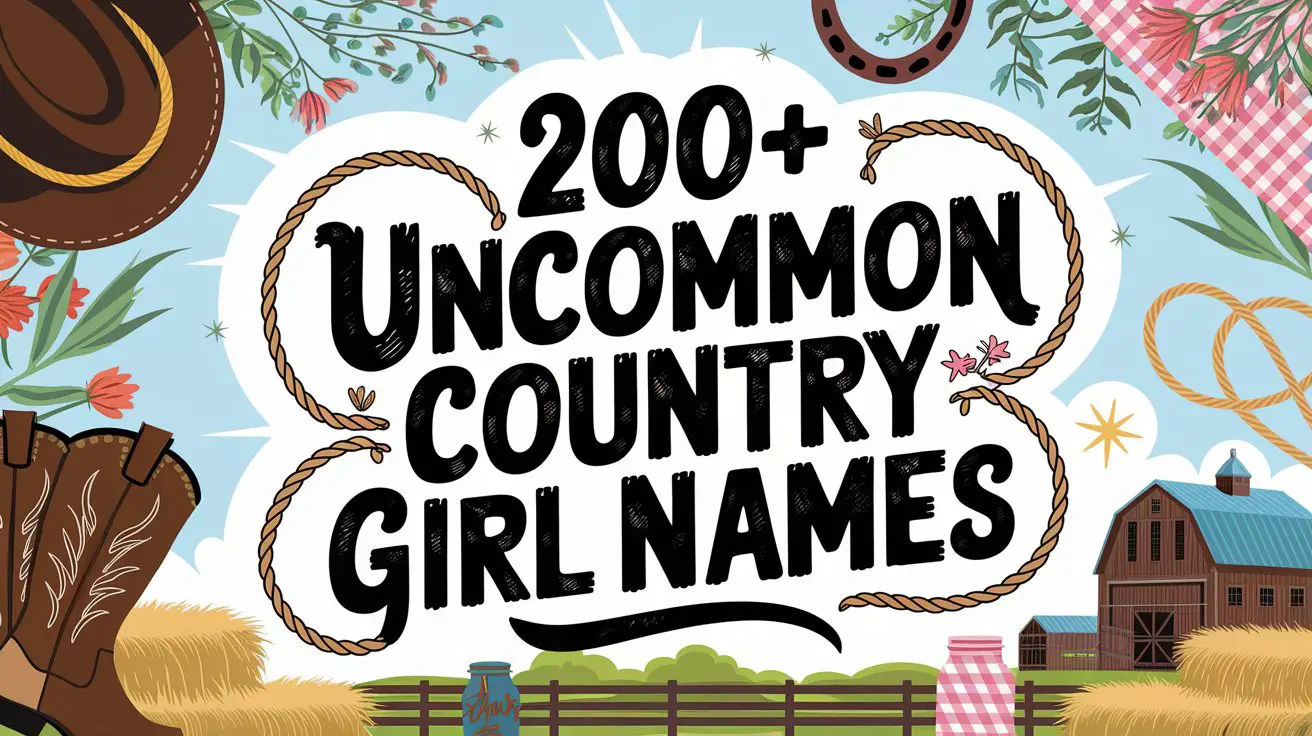Uncommon Country Girl Names