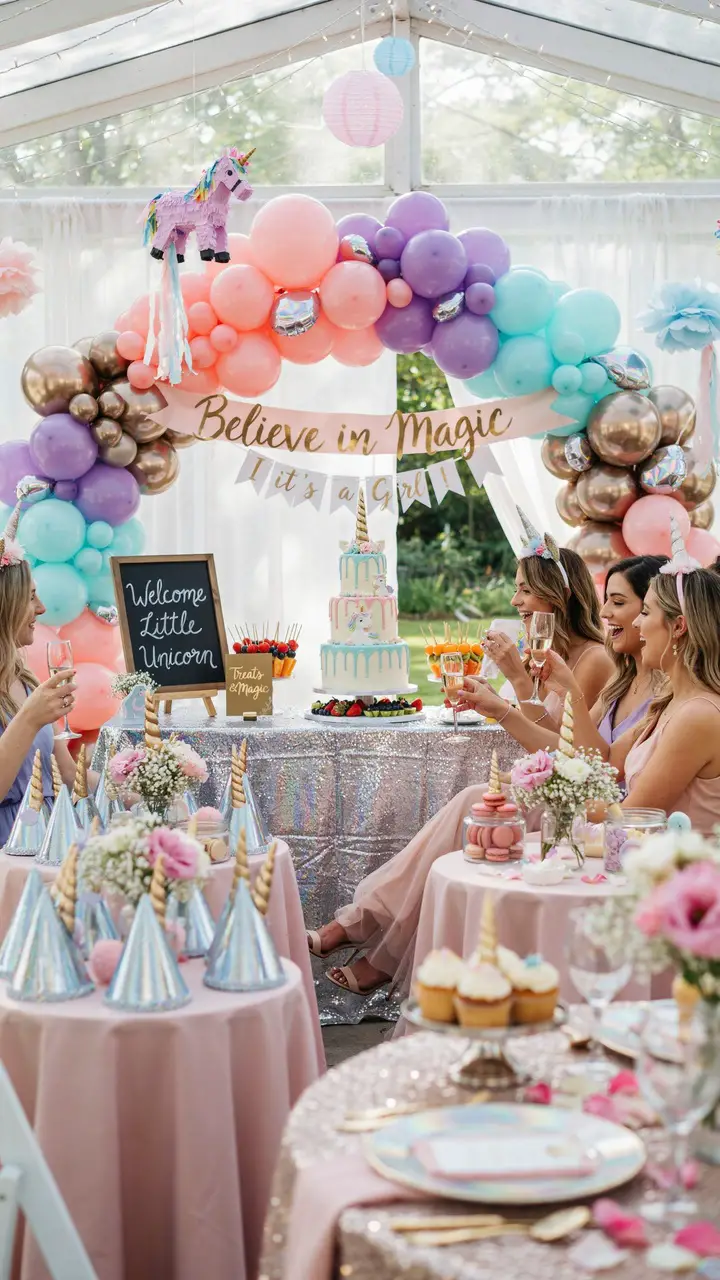Unicorn Magic Baby Shower