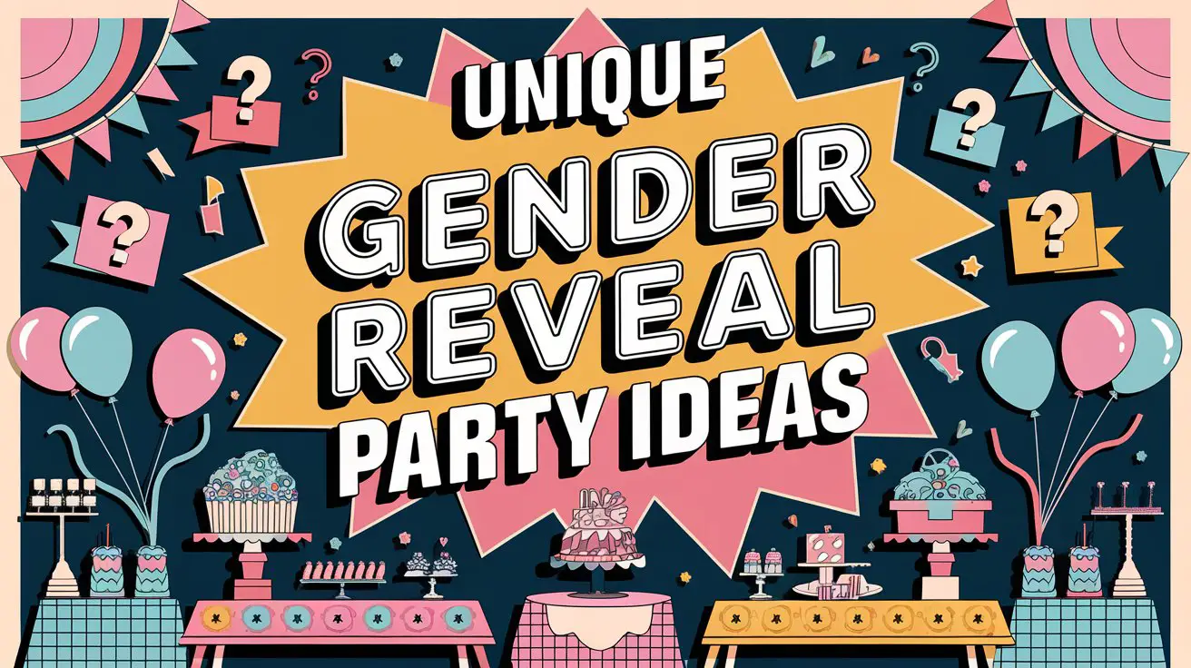 Unique Gender Reveal Party Ideas