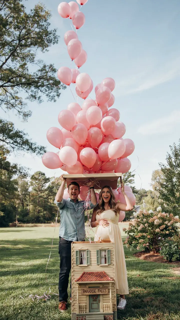 Up Balloon Box Reveal