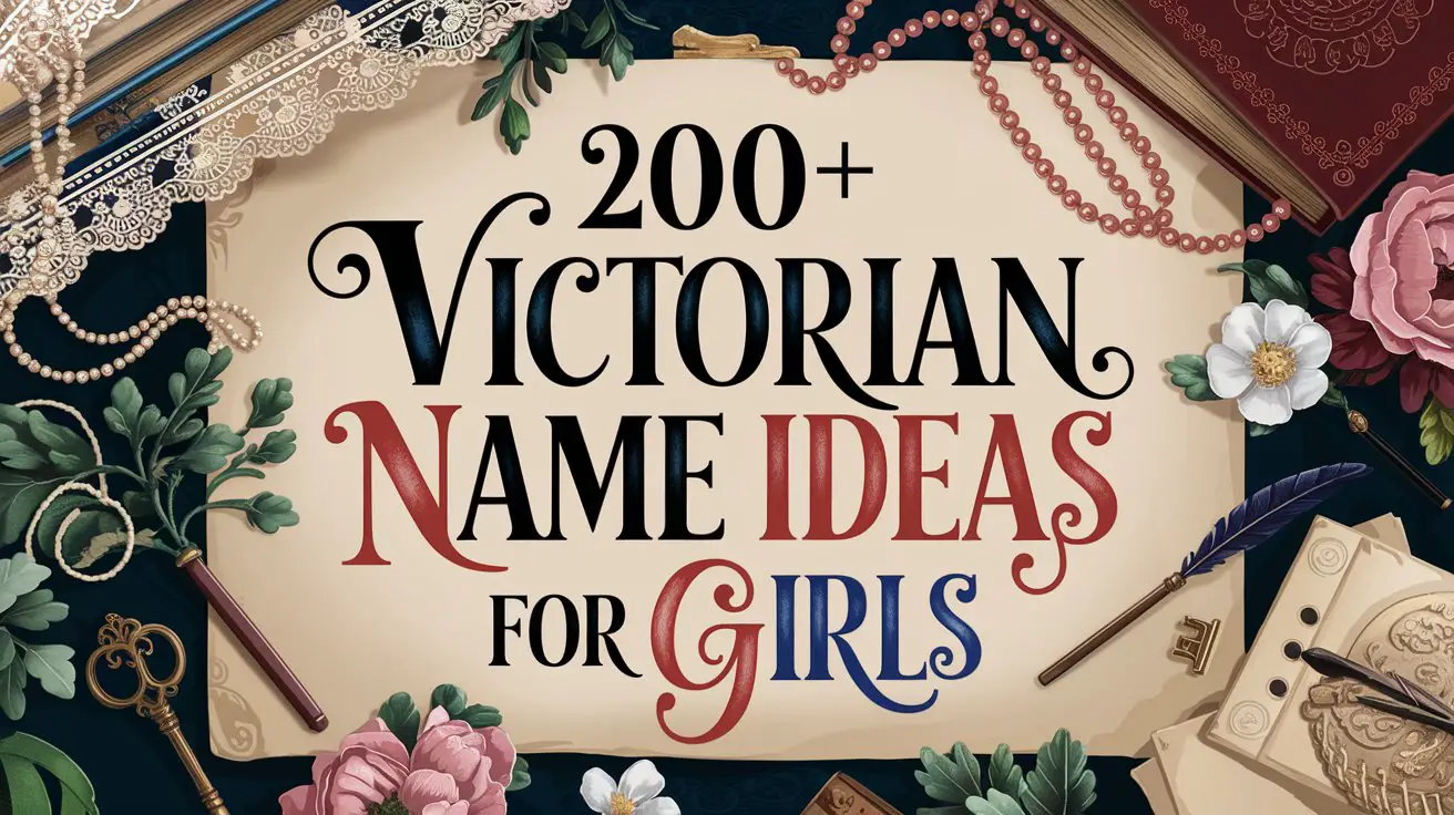 Victorian Name Ideas for Girls