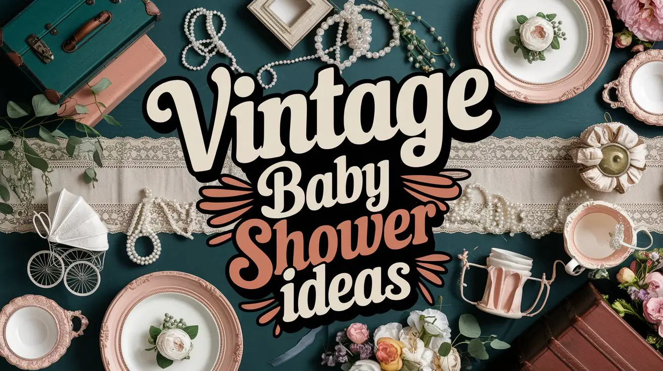 Vintage Baby Shower Ideas