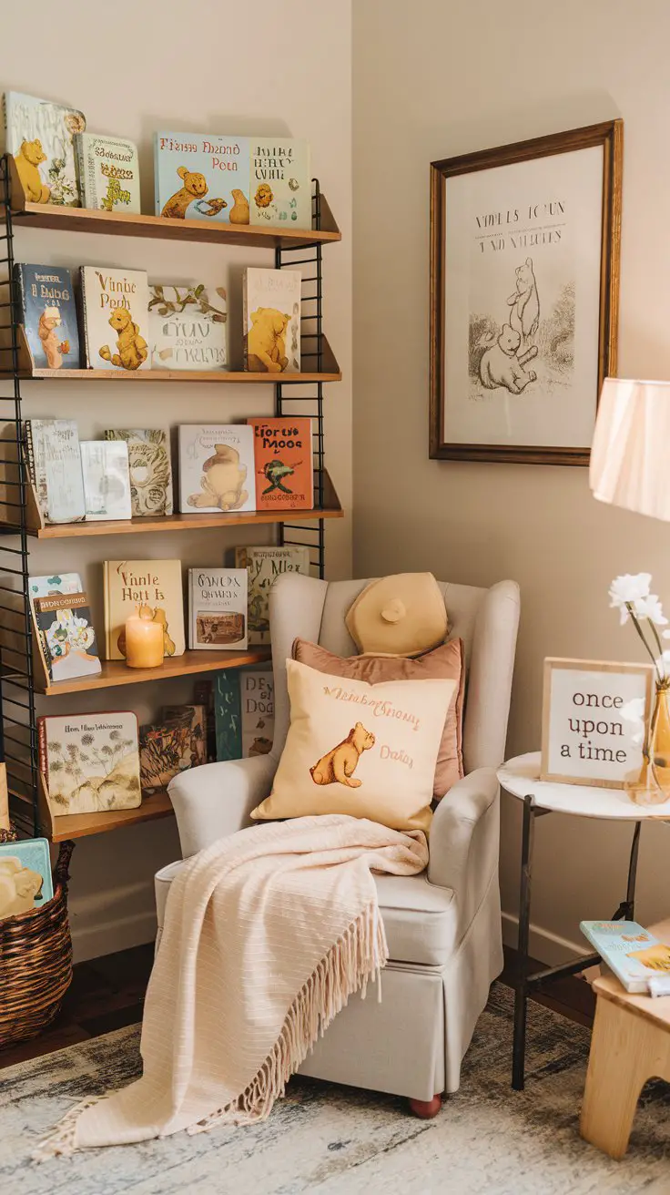 Vintage Pooh Storybook Corner