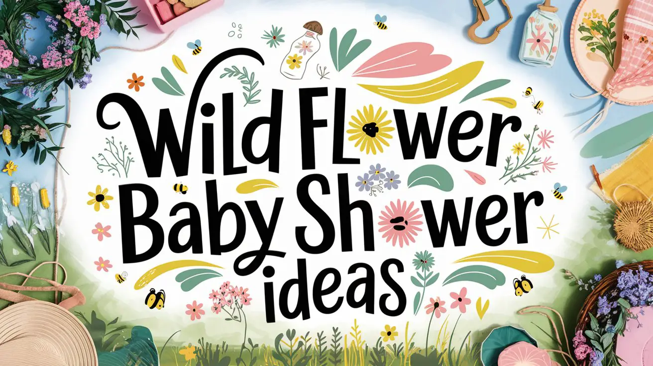 Wild Flower Baby Shower Ideas