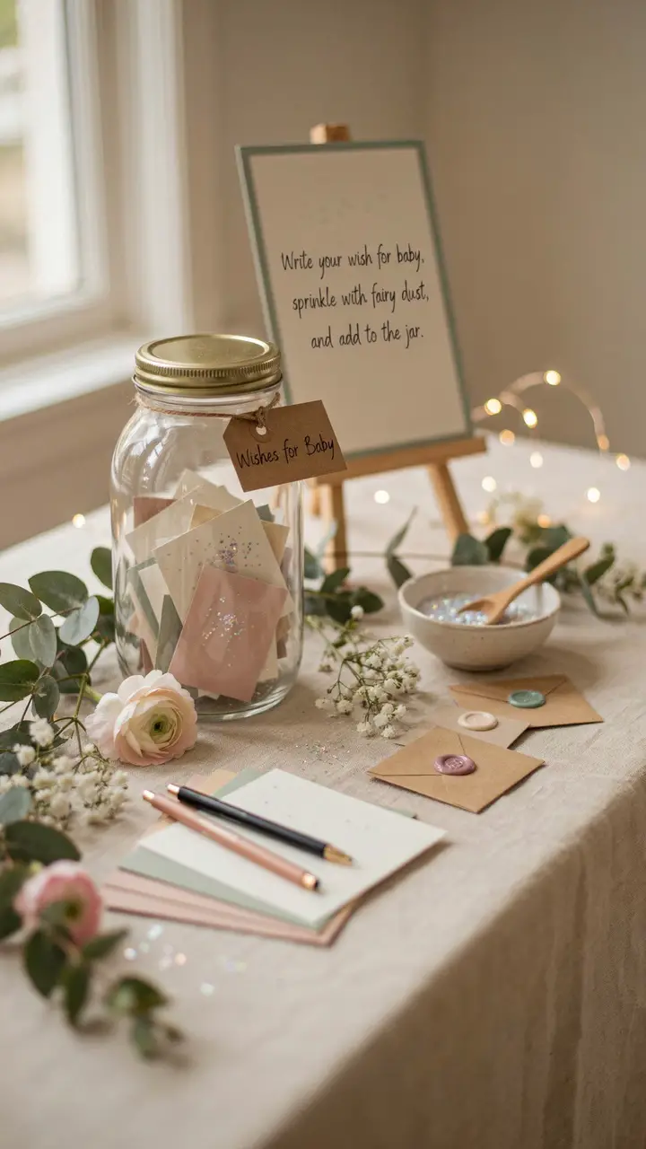 Wish Jar with Fairy Dust