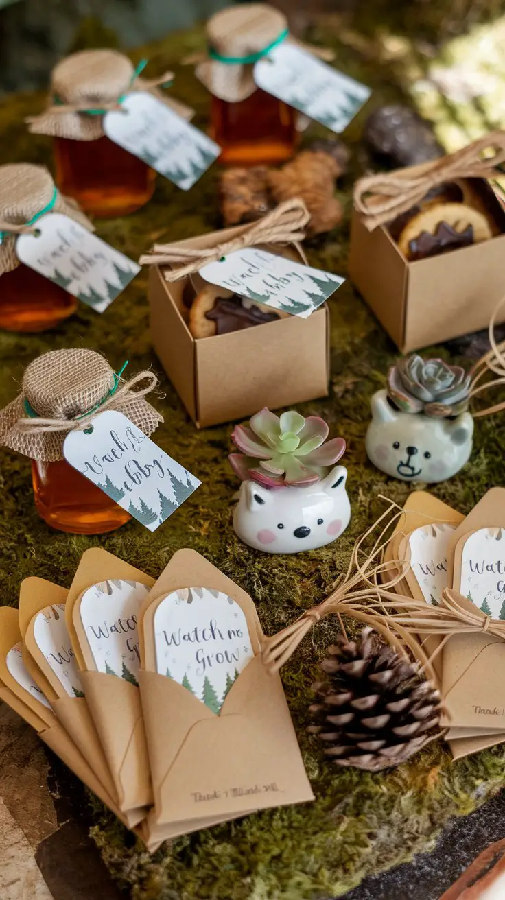 Woodland Baby Shower Favors