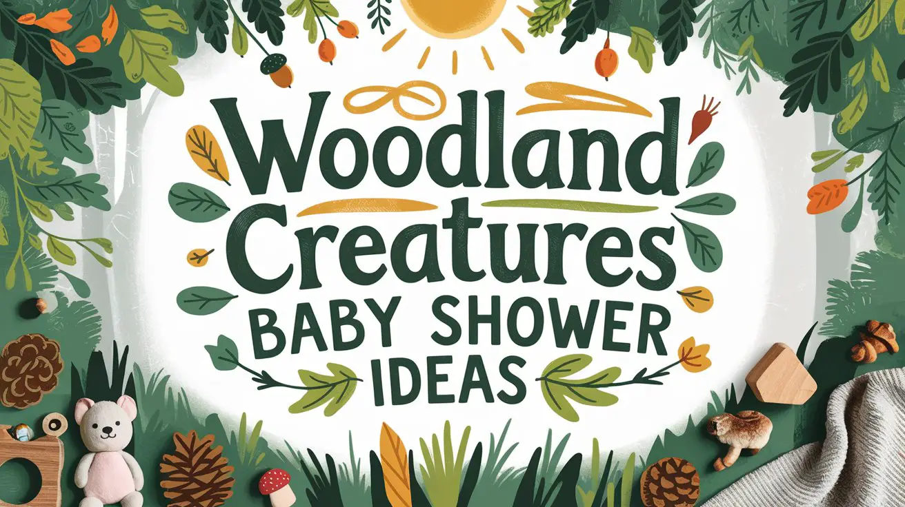 Woodland Creatures Baby Shower Ideas