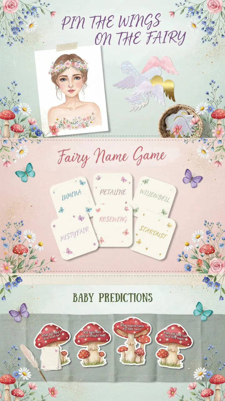 Woodland Fairy Themed Games