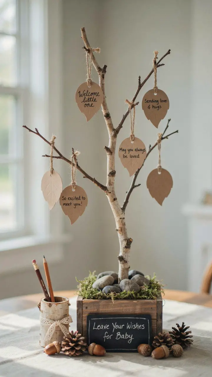 Woodland Wishes Tree Guest Book