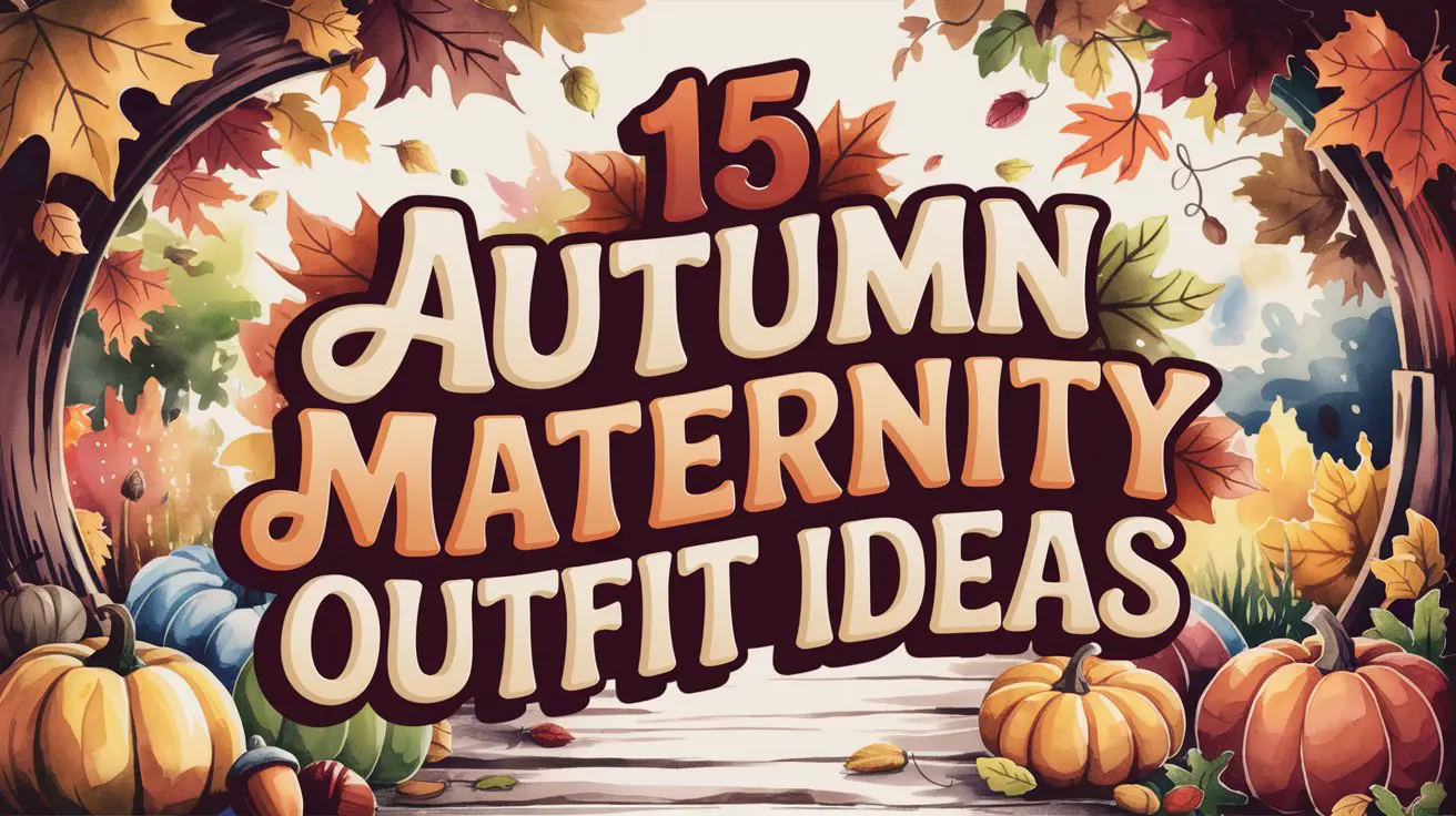 Autumn Maternity Outfits