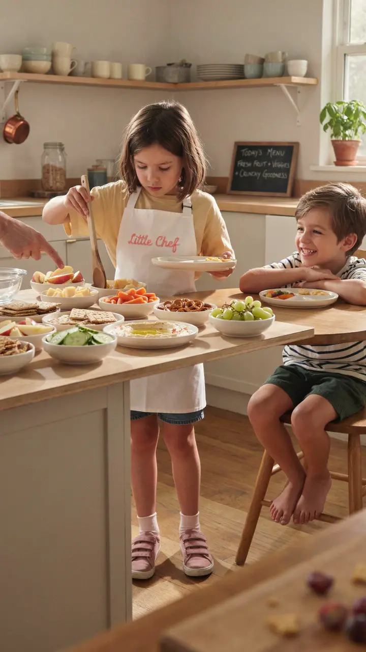 Build Your Own Snack Plate Station