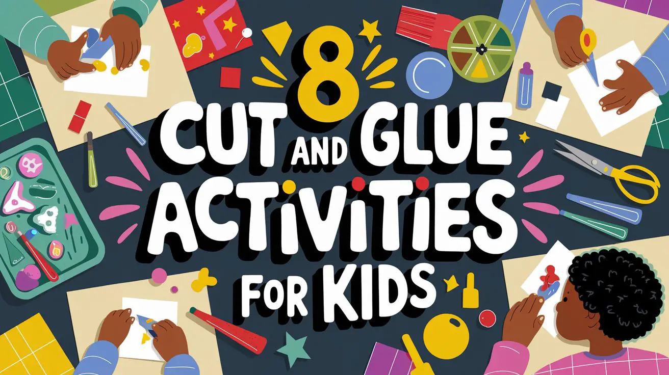 Cut and Glue Activities for Kids