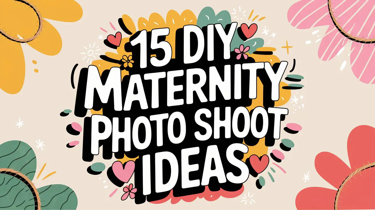 DIY Maternity Photo Shoot Ideas