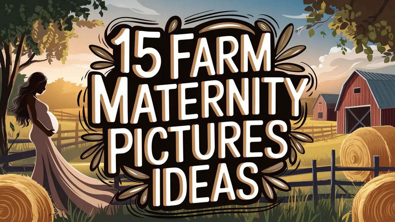Farm Maternity Pictures