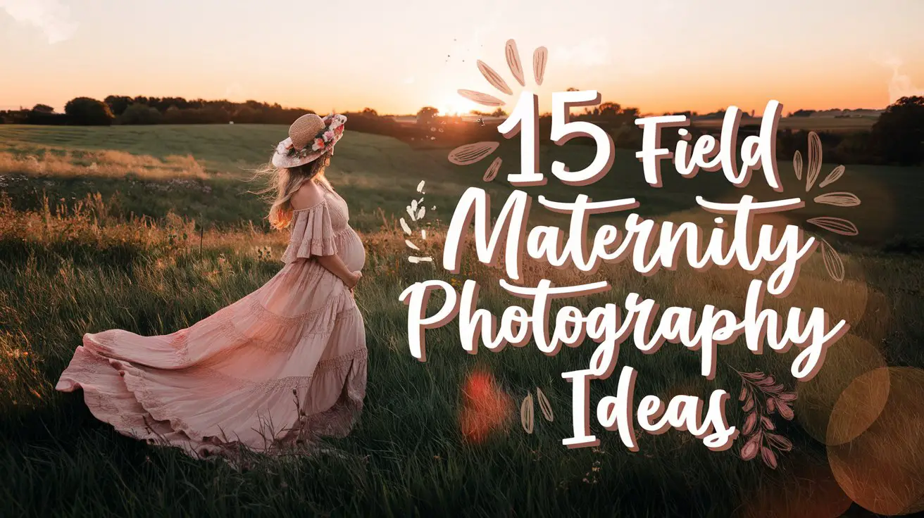 Field Maternity Photography Ideas