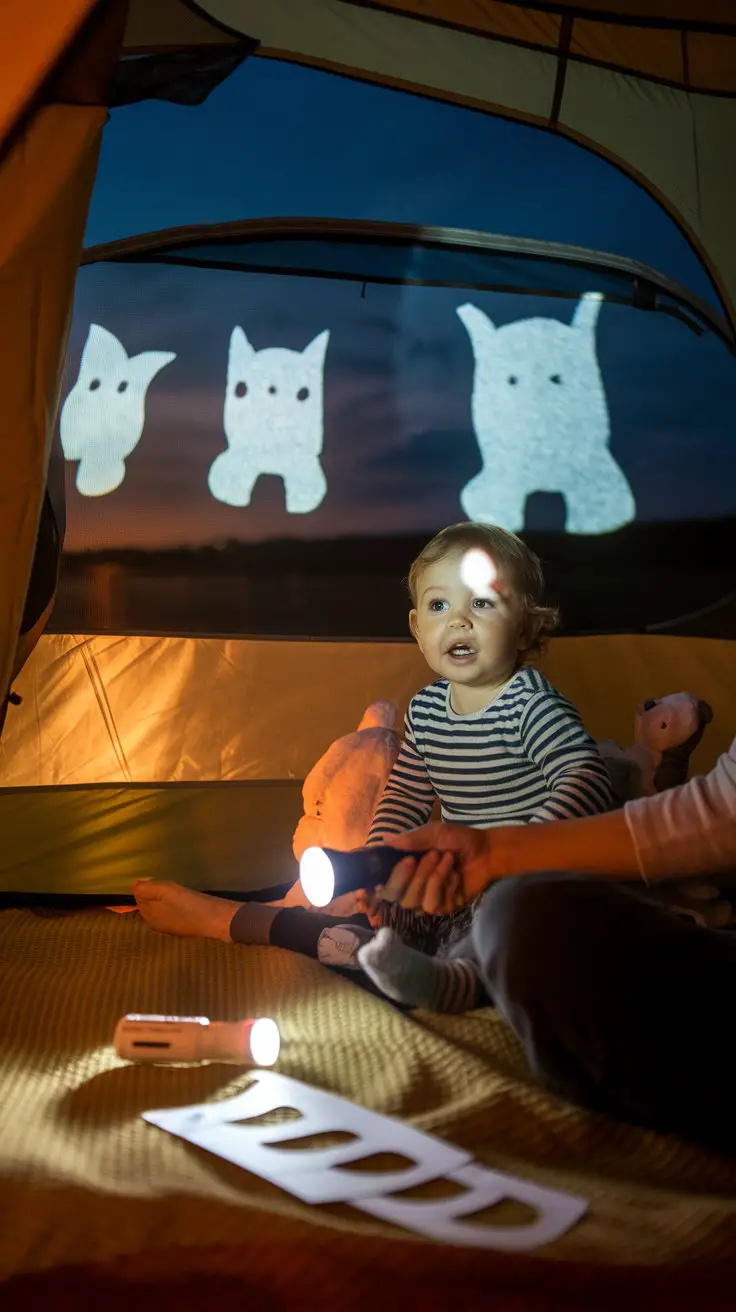 Flashlight Shadow Puppet Theater