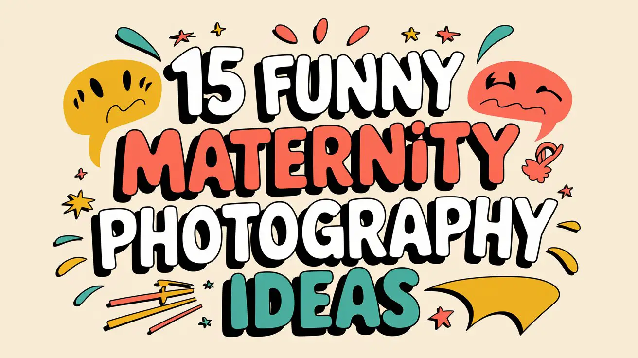 Funny Maternity Photography Ideas