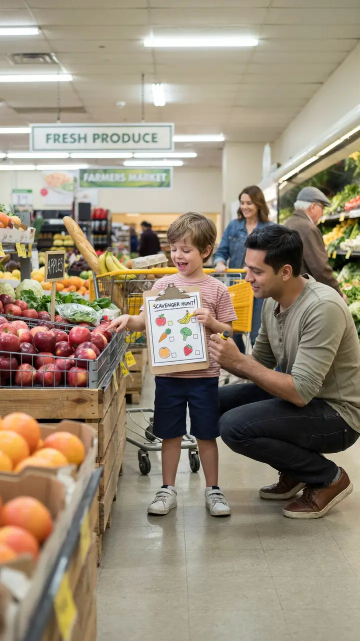 Grocery Store Scavenger Hunt
