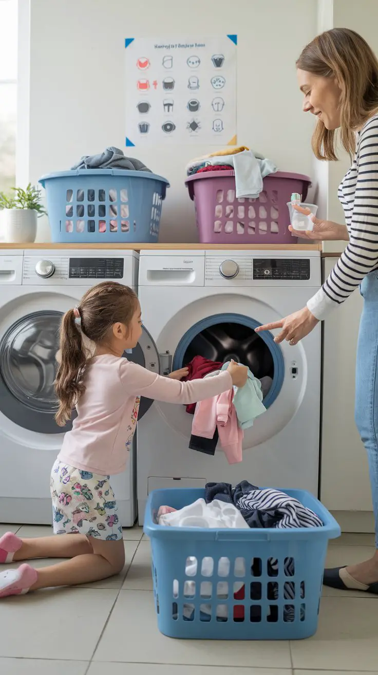 Laundry Basics Sorting, Washing, and Folding
