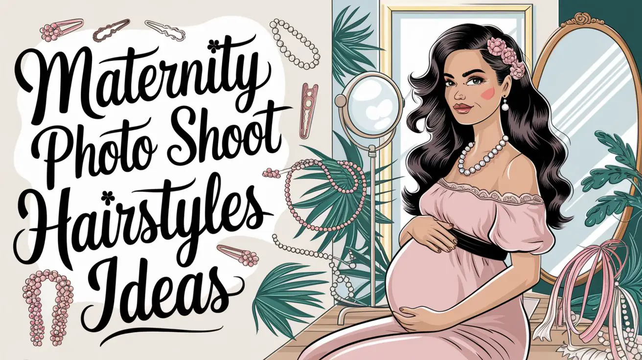 Maternity Photo Shoot Hairstyles