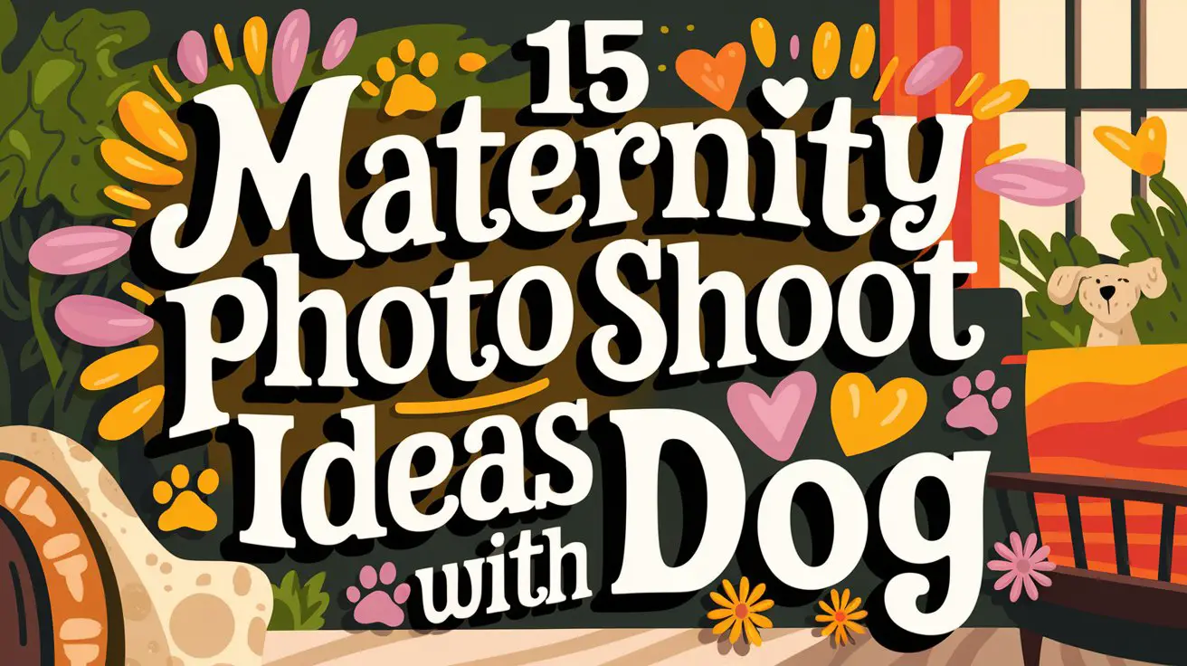 Maternity Photo Shoot Ideas with Dog